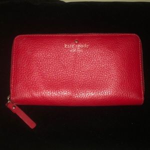 ❤️❣️❤️ KATE SPADE RED WALLET